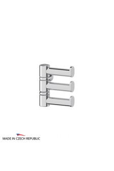 FBS UNI 039 Держатель для полотенец поворотный тройной 6 см (компонент)
