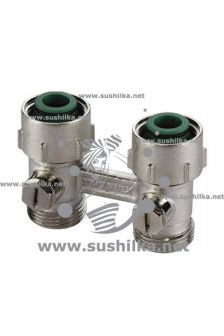 нижнего подключения прямой, тип D2/50, Basic line, 3/4&quot;ВРх3/4&quot;НР, Meibes RW 123 012 1, узел