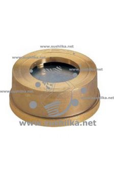 обратный пружинный межфланцевый Ду 80 Ру 16 Tmax=200°С, латунный, тип V275-H, Zetkama