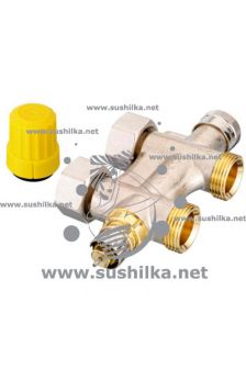 для двухтрубной системы VHS прямая, G1/2AхG3/4A, Danfoss 013G4742, присоединительная