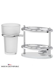 FBS VIZ 061 Держатель зубных щеток и пасты со стаканом