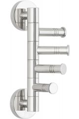 Держатель полотенец   ВЕЕР-4 поворотный / L 88 (Золото) 00-3010-4088