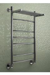 Водяной полотенцесушитель Цунами с полкой, 80x60