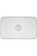 COMPLEMENTI Коврик д/ванной комнаты 60х100 см. узор, вышивка АФИНА, Белый/декор серебро, ML.COM-50.024.10