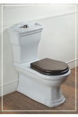 BELLA NEW Бачок моноблока с отв. для кнопки слива, керамика, Белый, 25106