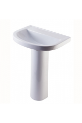 Умывальник &quot;Стандарт&quot; без отверстия п/смес., белый ROSA (г.Киров)