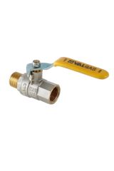 Кран шаровый газ. VALGAS, стальная рукоятка 1/2&quot; вн.-нар. Valtec VT.272.N.04