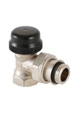 Клапан термостатический для радиатора угловой с преднастройкой (KV 0,1-0,6) 1/2&quot; Valtec VT.037.N.04