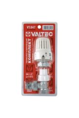 Клапан с термостатической головкой для рад. угловой 1/2&quot; Valtec VT.047.N.04