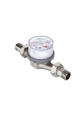 Водосчетчик унив., квартирный, до +90^С, 2,5м3, 3/4&quot;, 105 мм (NEW) Valtec VLF-20U