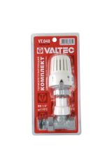 Клапан с термостатической головкой для рад. прямой 1/2&quot; Valtec VT.048.N.04