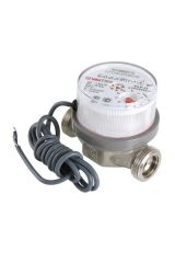 Водосчетчик унив, квартирный, с импульсным выходом, БЕЗ СГОНОВ, до +90^С, 1,5м3, 1/2&quot;, 80 мм (NEW) Valtec VLF-15U-IL