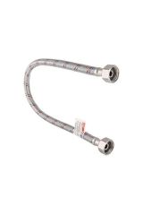 гибкая подводка для воды 1/2&quot; 50см вн.-вн. Гайка-Н.сталь/ниппель-Н.сталь Valtec VTf.001.IS.0404050