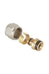 Соединитель коллекторный обжимной для м./п. трубы 16 (2,0) Valtec VTc.710.N.1604