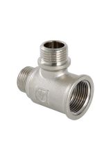 Тройник с двумя переходами на нар. р. 3/4&quot;х1/2&quot;х1/2&quot;&quot; вн.-нар.-нар. Valtec VTr.133.RN.050404