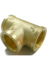 MINKOR Тройник вн.-вн.-вн. 1/2&quot; (латунь) MKr.130.Y.0004