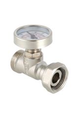 Тройник с термометром Евроконус Valtec VT.4615.0.0