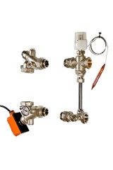 Насосно-смесительный узел без насоса, монтажная длина насоса 130 мм Valtec VT.DUAL.0.130