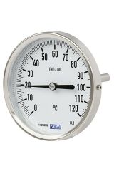 Биметаллический термометр, ELSEN, Ø-63, 1/2&quot;, В, осевой, шток-40 мм, D штока 9 мм (ст.арт. 36555034), 36563088