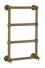 EDERA Полотенцесушитель водяной h710/790х410/490 мм, Бронза, ML.EDR-HY.200.BR