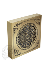 VENTILATORO Вентилятор д/ванной комнаты D100 mm, с декоративной решеткой 160x160 mm., Бронза, ML.VTR-50.510.BR