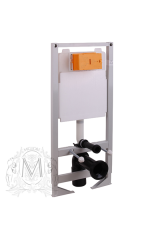 BETTER POL Сист. инсталляции h1150x500хР180 мм. для подв. WC (крепление - пол, без кнопки), Белый, ML.BTR-27.661