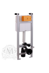 EXPERT EVO Сист. инсталляции h1130x400 мм. для подв. WC (крепление стена-пол, без панели и ручки), Белый, ML.EXE-27.664