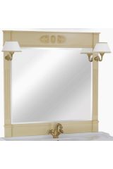 KANTRI Зеркало L112хH110хP4 см, цвет: DECAPE SABBIA, 26693