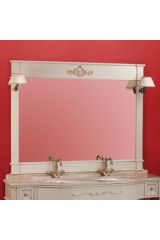 KANTRI Зеркало L160хH120xP6 см, Noce, PS.KNR-SP160.NC