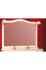 MALAGA 170 Зеркало L160хH120xP6 см, Avorio/Dorato, PS.MLG-SP160.AD