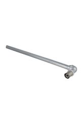 Угольник радиаторный пресс с латунной хром. трубкой 15 мм, 16х15 (300 мм. короткий) Valtec VTm.281.PN.001615