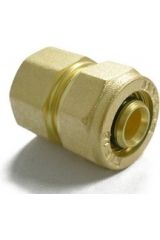 MINKOR Соединитель обжимной с пер. на вн. р. 20х1/2&quot; MKm.302.Y.002004