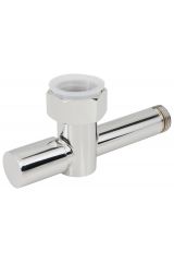 Вентиль   запорный круглый G 1&quot; НГ х G 1/2&quot; НР 01000-1012