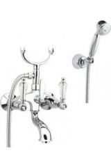 Смеситель Fiore Gioielli Sky 09CR0611 для ванны, кристаллы Swarovski