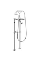 Смеситель для ванны Webert Dorian DO720801 Хром/белый