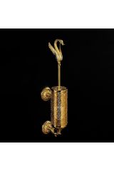 LUXOR Ершик настенный, стекло, Золото, 26118