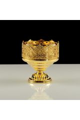 LUXOR Мыльница настольная, стекло, Золото, 26217