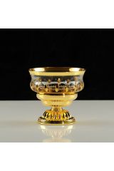 LUXOR Мыльница настольная, хрусталь, Золото, 26212