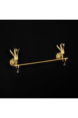 LUXOR Полотенцедержатель L60 см., Золото, 26132