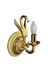 LUXOR Светильник настенный одинарный (большая розетка), Золото, 26141