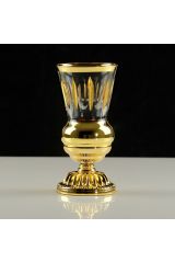 LUXOR Стакан настольный, хрусталь, Золото, 26124