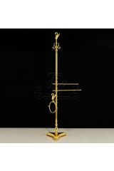 LUXOR Стойка высокая, многофункциональная H175 см., Золото, 26292