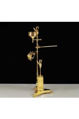 LUXOR Стойка для WC и биде, 4-х функциональная H110 см., Золото, 26147