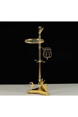 LUXOR Стойка для шампанского H105xP31xL45 см., Золото, 26148