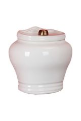 MILADY Бачок подвесной низкий, с отв. кнопки слива сверху, керамика, Белый, ML.MLD-25.738.BI