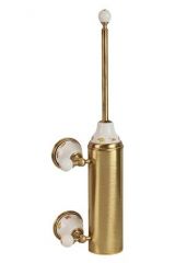 PROVANCE Ершик настенный, колба металл, керамика с декором, Хром, ML.PRO-60.503.CR