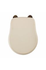 BELLA Крышка/сиденье унитазa Lux, с системой Microlift, Декапе саббиа/бронза, ML.BLL-26.110.DS.BR