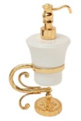 EDERA Дозатор жидкого мыла настольный, керамика, Золото, ML.EDR-60.317.DO