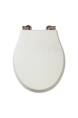 IMPERO Крышка/сиденье унитазa, с системой Microlift, Белый/бронза, ML.IMP-26.210.LB.BR