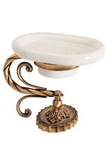 EDERA Мыльница настольная, керамика, Бронза, ML.EDR-60.311.BR